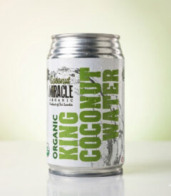 Coconut Miracle Organic King Coconut Water - 330ml Natural Hydrate